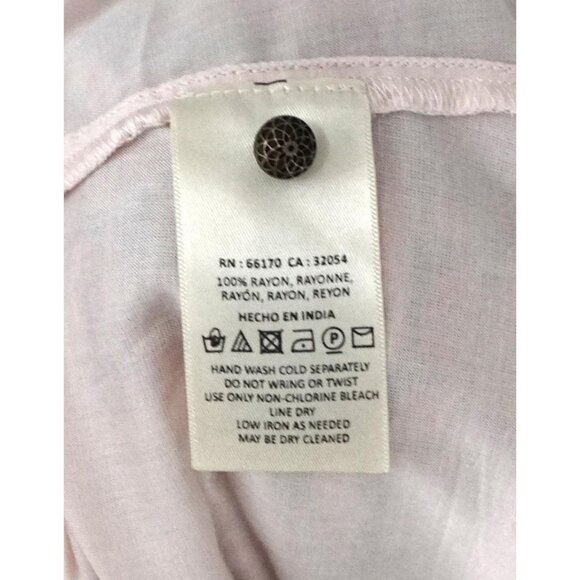 Anthropologie Murol Wrapped Multicolor Red Orange Foral Boho V-Neck Maxi Dress 4 - Picture 10 of 10